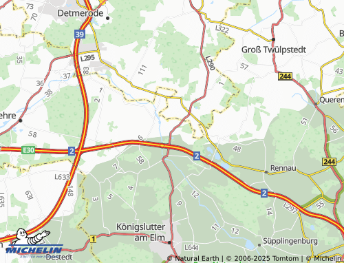 MICHELIN Klein Steimke map - ViaMichelin