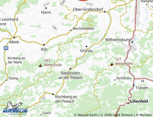 MICHELIN Mainburg map - ViaMichelin