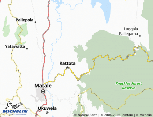 Mappa MICHELIN Sirangahawatta - ViaMichelin