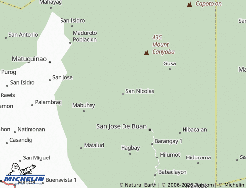 MICHELIN San Nicolas map - ViaMichelin