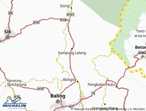 MICHELIN-Landkarte Kampung Luar - ViaMichelin