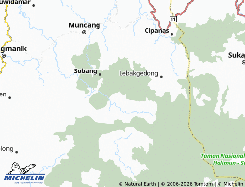 Mappa MICHELIN Sukaresmi - ViaMichelin