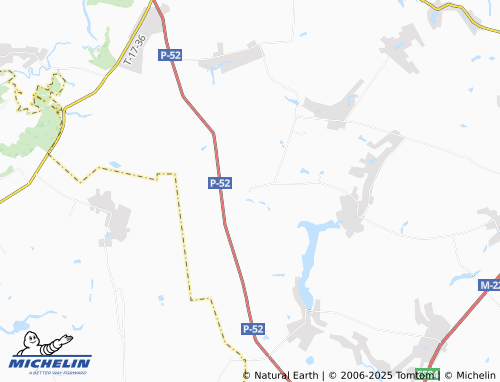 MICHELIN Popove map - ViaMichelin