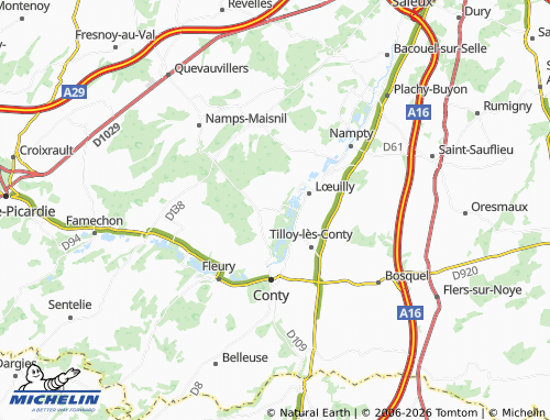 Mappa MICHELIN Wailly - ViaMichelin