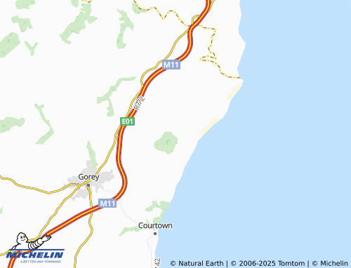 MICHELIN Tara Hill map - ViaMichelin