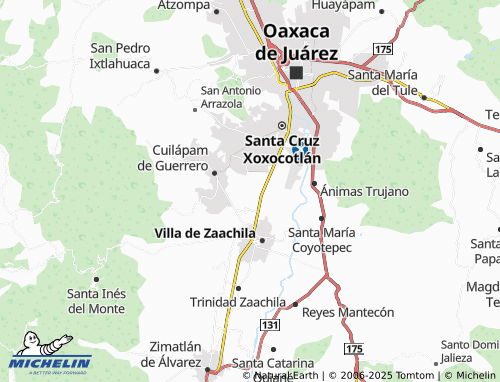 Mappa MICHELIN Habitad Cuilápam - ViaMichelin