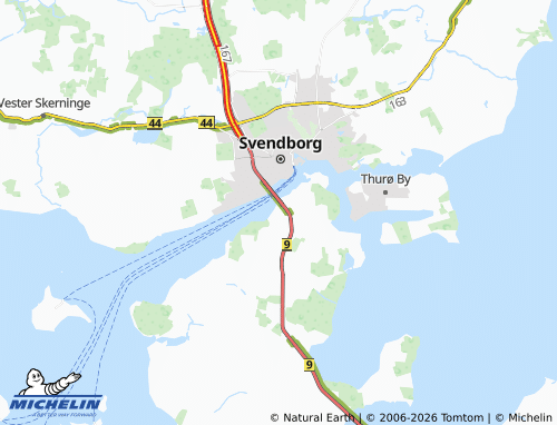 Mappa MICHELIN Kaldetsmose - ViaMichelin