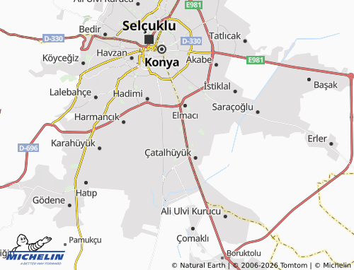 Mappa MICHELIN Yaylapınar - ViaMichelin