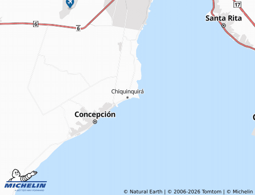 Carte MICHELIN Chiquinquirá - ViaMichelin