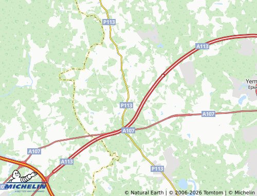 Carte MICHELIN Udino - ViaMichelin