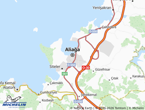 Mappa MICHELIN Aliağa - ViaMichelin