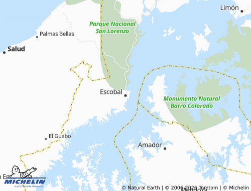 MICHELIN Escobal map - ViaMichelin