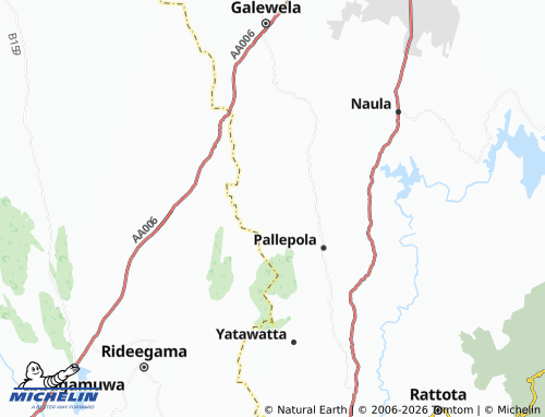 Mappa MICHELIN Millawana Ihalagama - ViaMichelin
