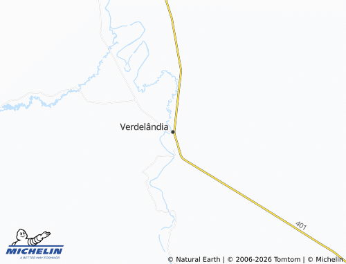 Mappa MICHELIN Verdelândia - ViaMichelin