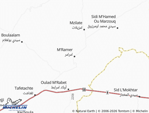 Mappa MICHELIN Amramir - ViaMichelin