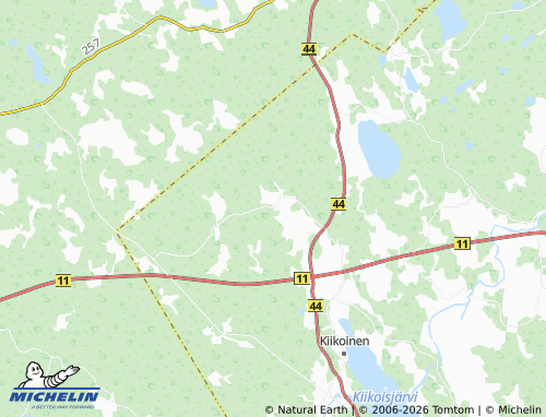 MICHELIN Nevanperä map - ViaMichelin