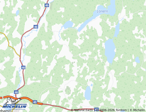 Carte MICHELIN Knätte - ViaMichelin