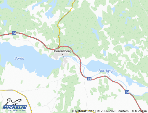 Carte MICHELIN Sågarhem - ViaMichelin