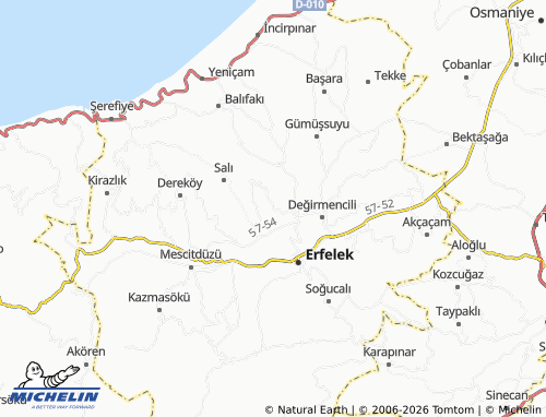 Mappa MICHELIN İnesökü - ViaMichelin