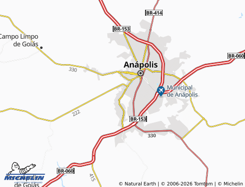 Mappa MICHELIN Jardim Calixto - ViaMichelin