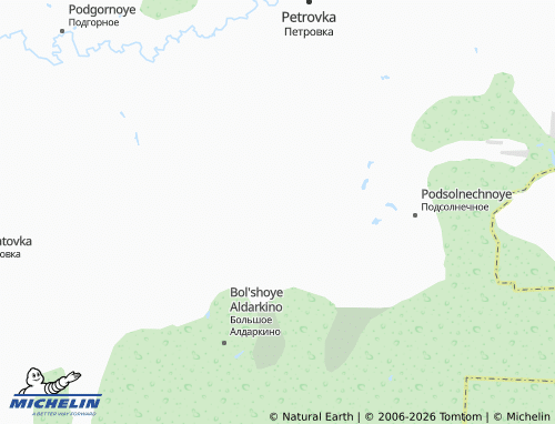MICHELIN-Landkarte Ulemskiy - ViaMichelin