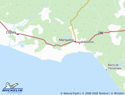 Mapa MICHELIN Ojo de Agua Las Salinas - ViaMichelin