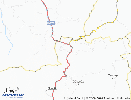 Mapa MICHELIN Bürnük - ViaMichelin