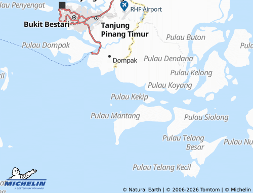 Mapa MICHELIN Dendun - ViaMichelin