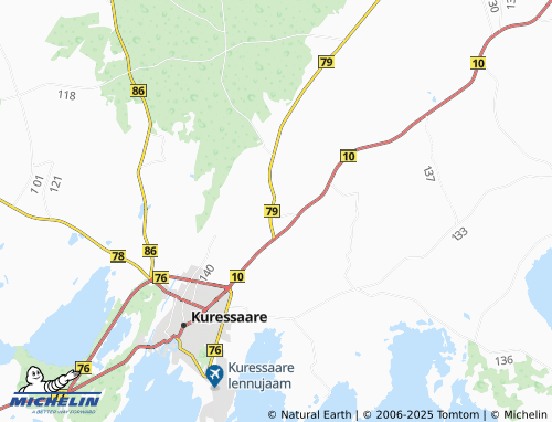 MICHELIN Upa map - ViaMichelin