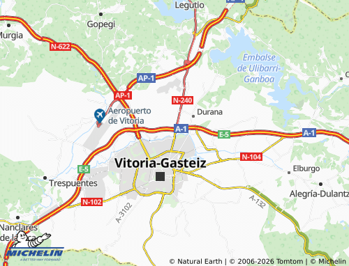 MICHELIN-Landkarte Gamarra Mayor - ViaMichelin