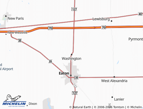 Mapa MICHELIN Washington - ViaMichelin