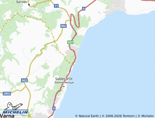 Mappa MICHELIN Kamping Kristina - ViaMichelin
