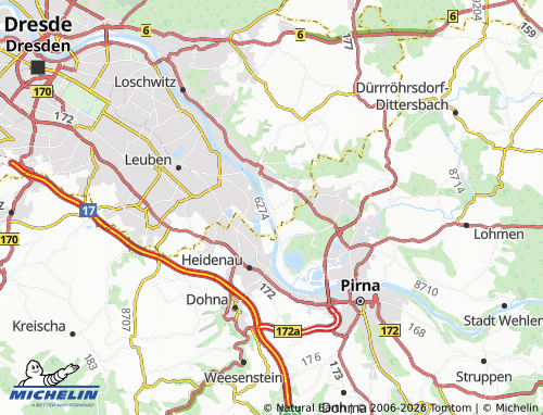 MICHELIN Söbrigen map - ViaMichelin