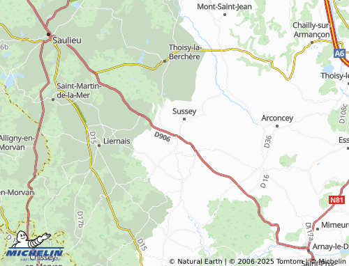 Carte MICHELIN Le Maupas - ViaMichelin