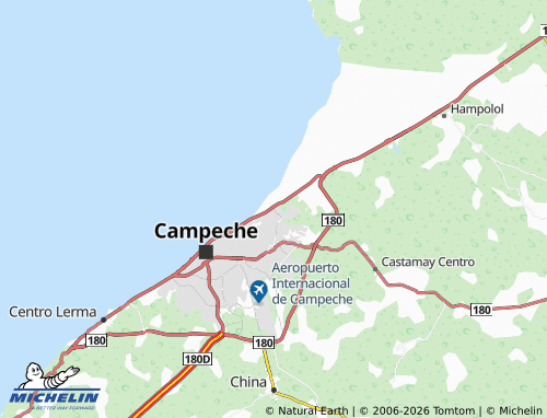 MICHELIN Solidaridad Nacional map - ViaMichelin