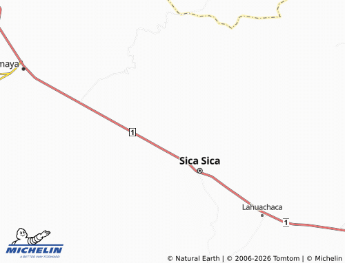 MICHELIN Viluyo Chico map - ViaMichelin