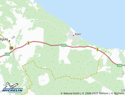 MICHELIN Rannu map - ViaMichelin