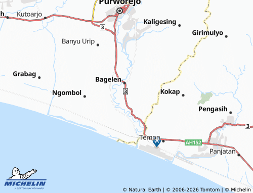 Mapa MICHELIN Krendetan - ViaMichelin