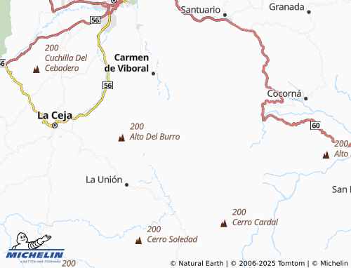 MICHELIN La Florida map - ViaMichelin