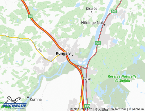 Carte MICHELIN Kungälv - ViaMichelin