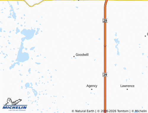 Mappa MICHELIN Goodwill - ViaMichelin