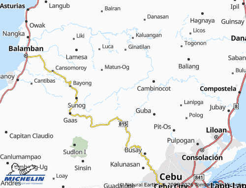Mappa MICHELIN Tagbao - ViaMichelin