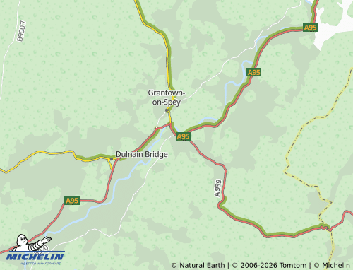 Carte MICHELIN Speybridge - ViaMichelin