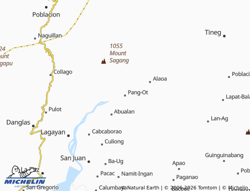 MICHELIN Pang-Ot map - ViaMichelin