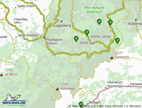 MICHELIN Sangernboden map - ViaMichelin