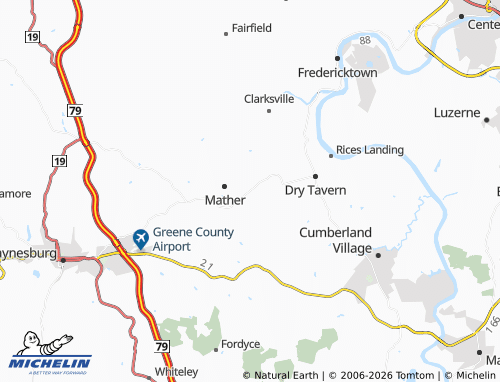 Mappa MICHELIN Jefferson - ViaMichelin