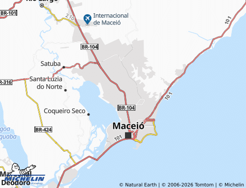 Mapa MICHELIN Santo Amaro - ViaMichelin