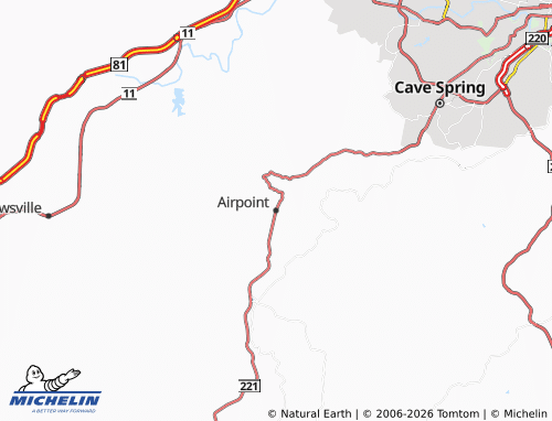 Mappa MICHELIN Airpoint - ViaMichelin