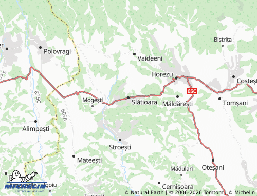 Mappa MICHELIN Slătioara - ViaMichelin