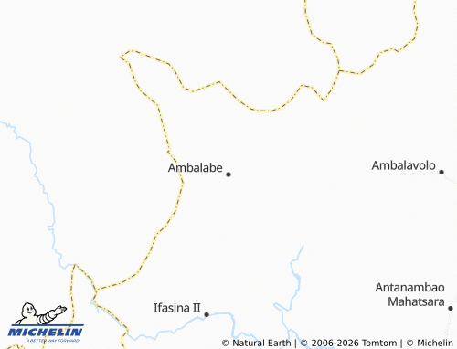 Mapa MICHELIN Ambalabe - ViaMichelin